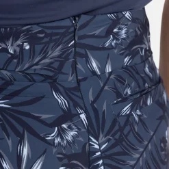 W Woven Stretch AOP Blå