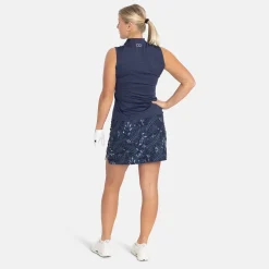W Woven Stretch AOP Blå