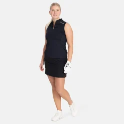 W Woven Stretch Skort Svart