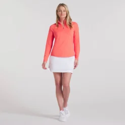 W You-V Solid 1/4 Zip