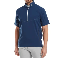 Zephyr Ss Windshirt Blå