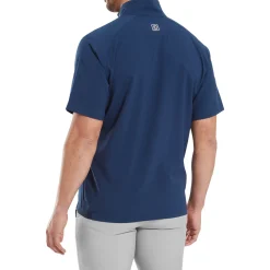 Zephyr Ss Windshirt Blå