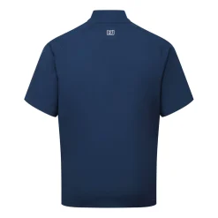 Zephyr Ss Windshirt Blå